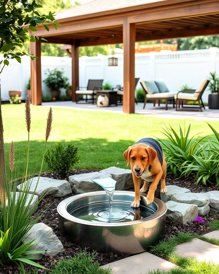 interactive dog friendly water bowls