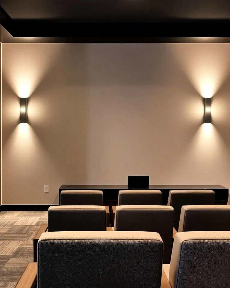 sleek led wall sconces