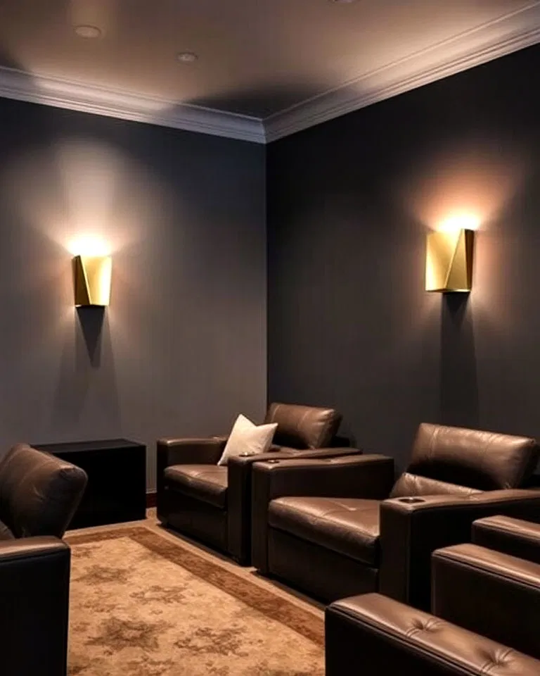 modern geometric wall sconces