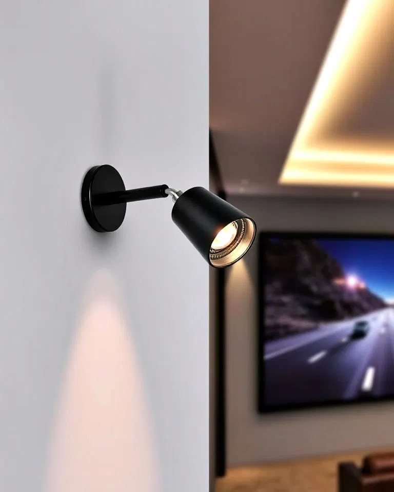 adjustable spotlight wall sconces