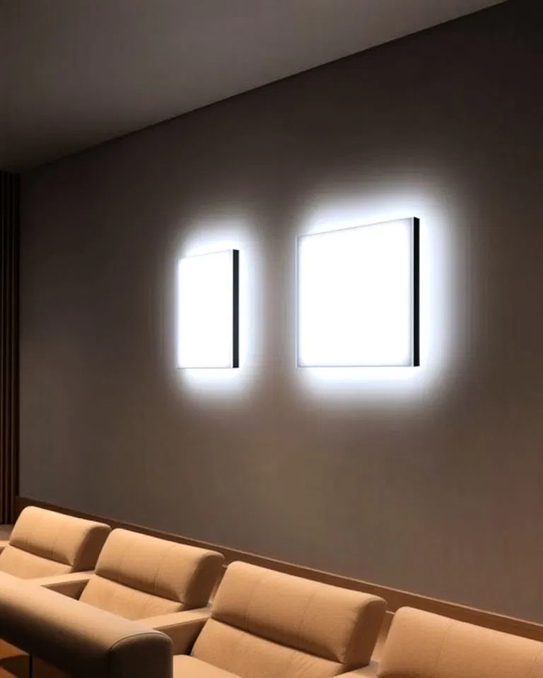 floating panel wall sconces