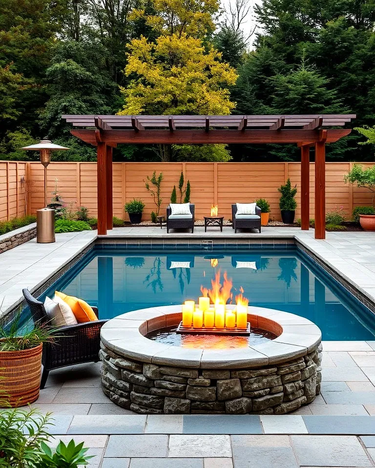 all-season heated pool - garden pool ideas