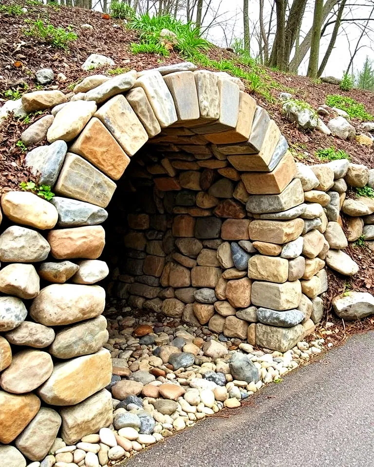 gabion wire mesh driveway culvert