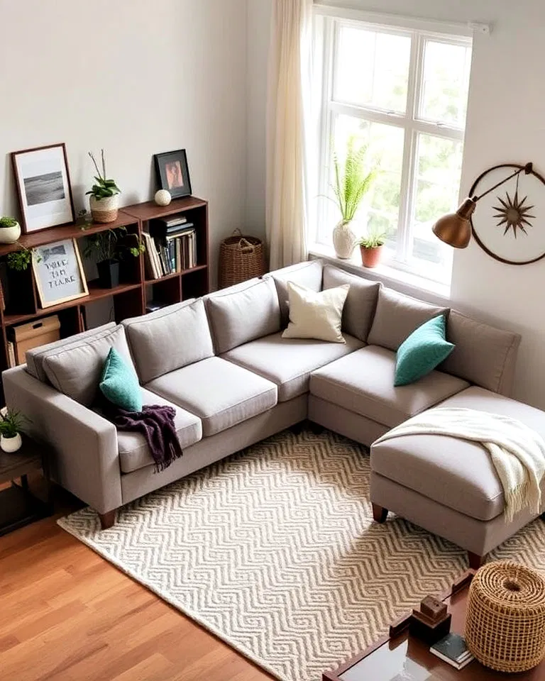 Sectional sofa with customizable configuration