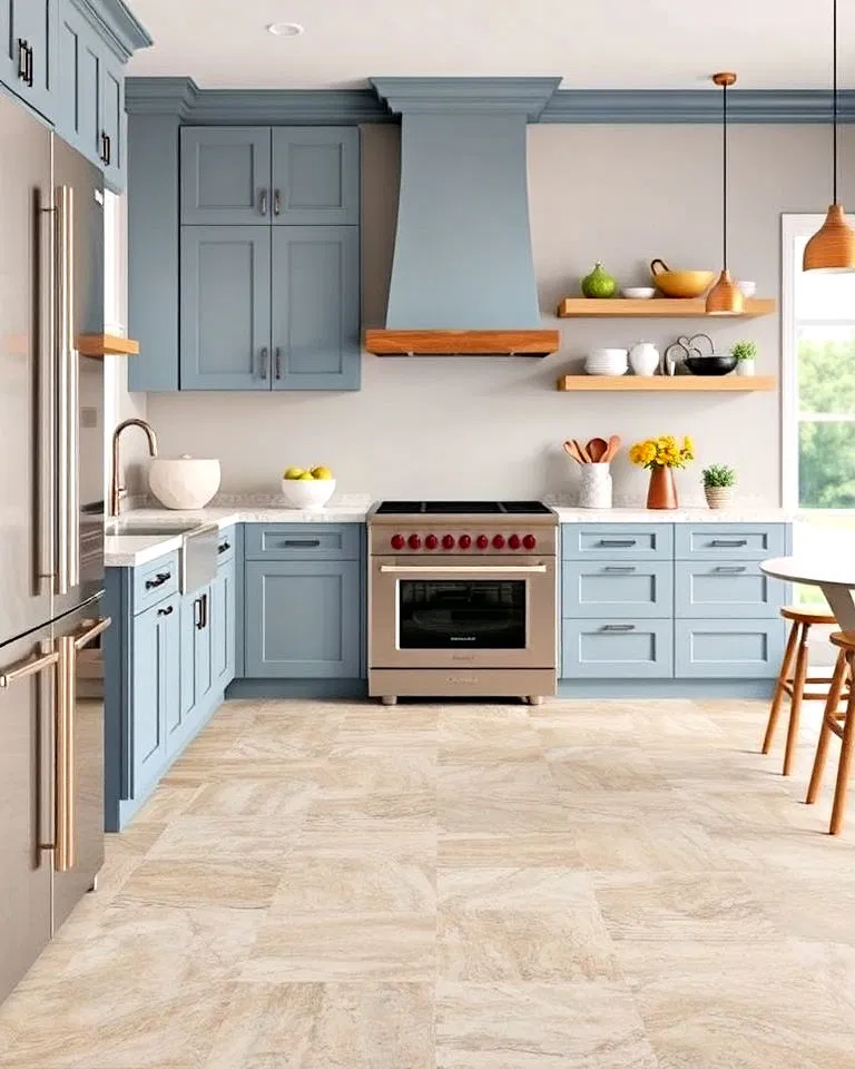vinyl sheet flooring for kitchen