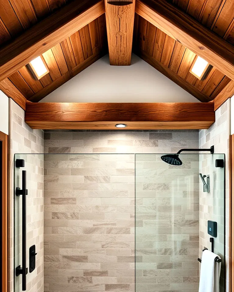 exposed wood beams to add character exposed wood beams to add character