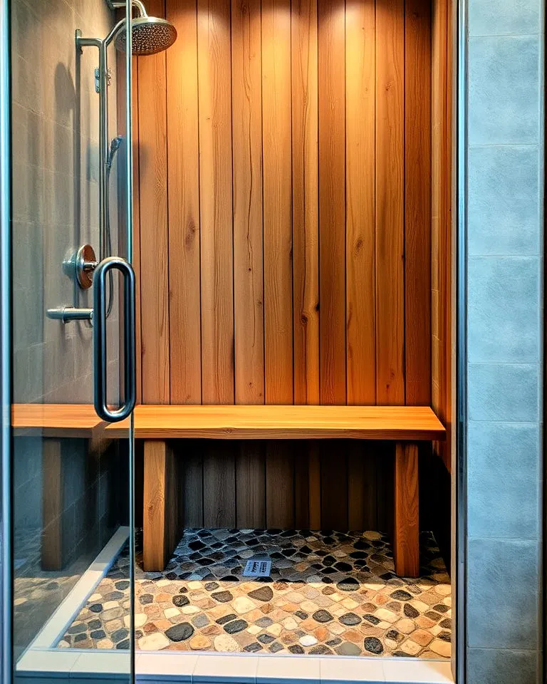 wooden shower bench idea wooden shower bench idea