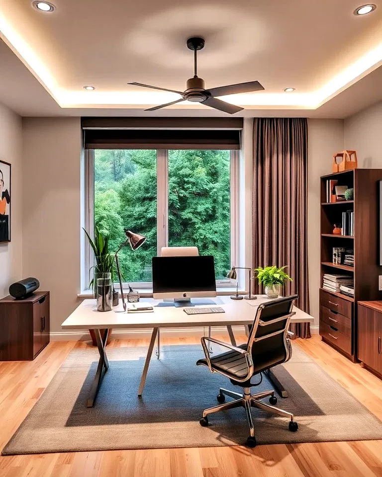 smart lighting system for office