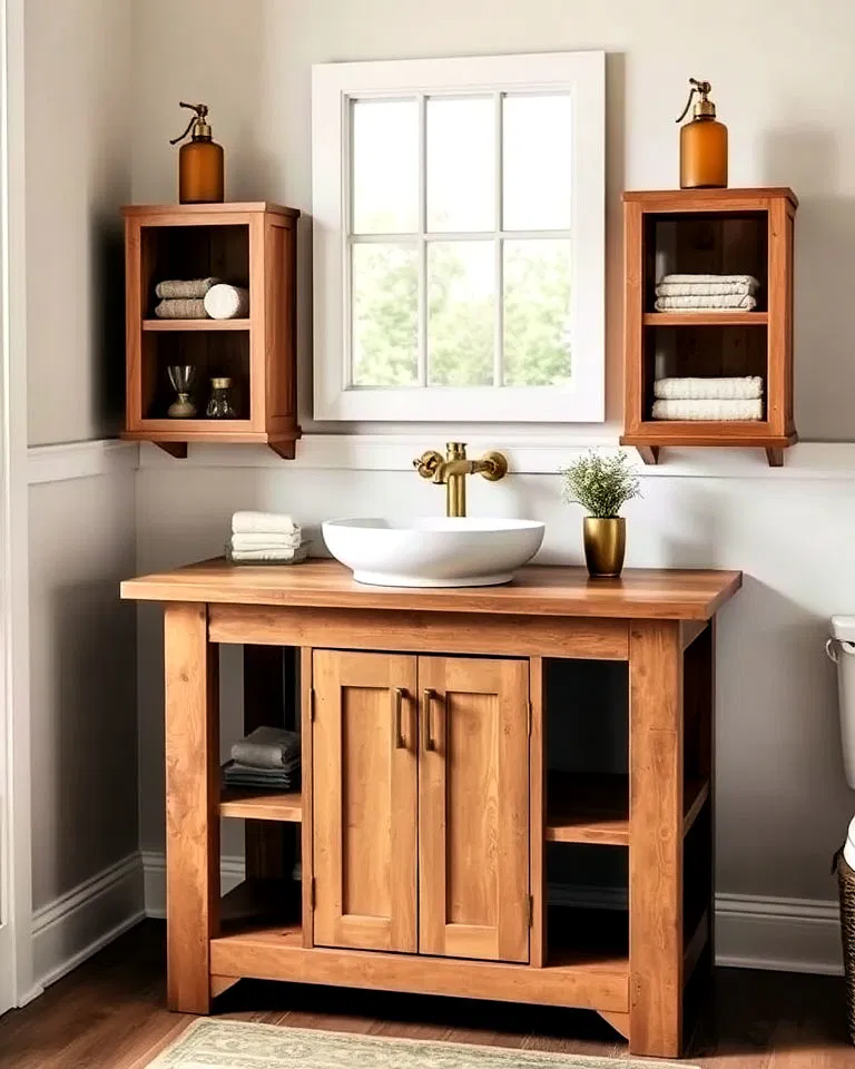 farmhouse style vanity