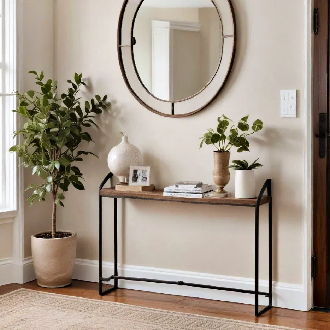 slim console table