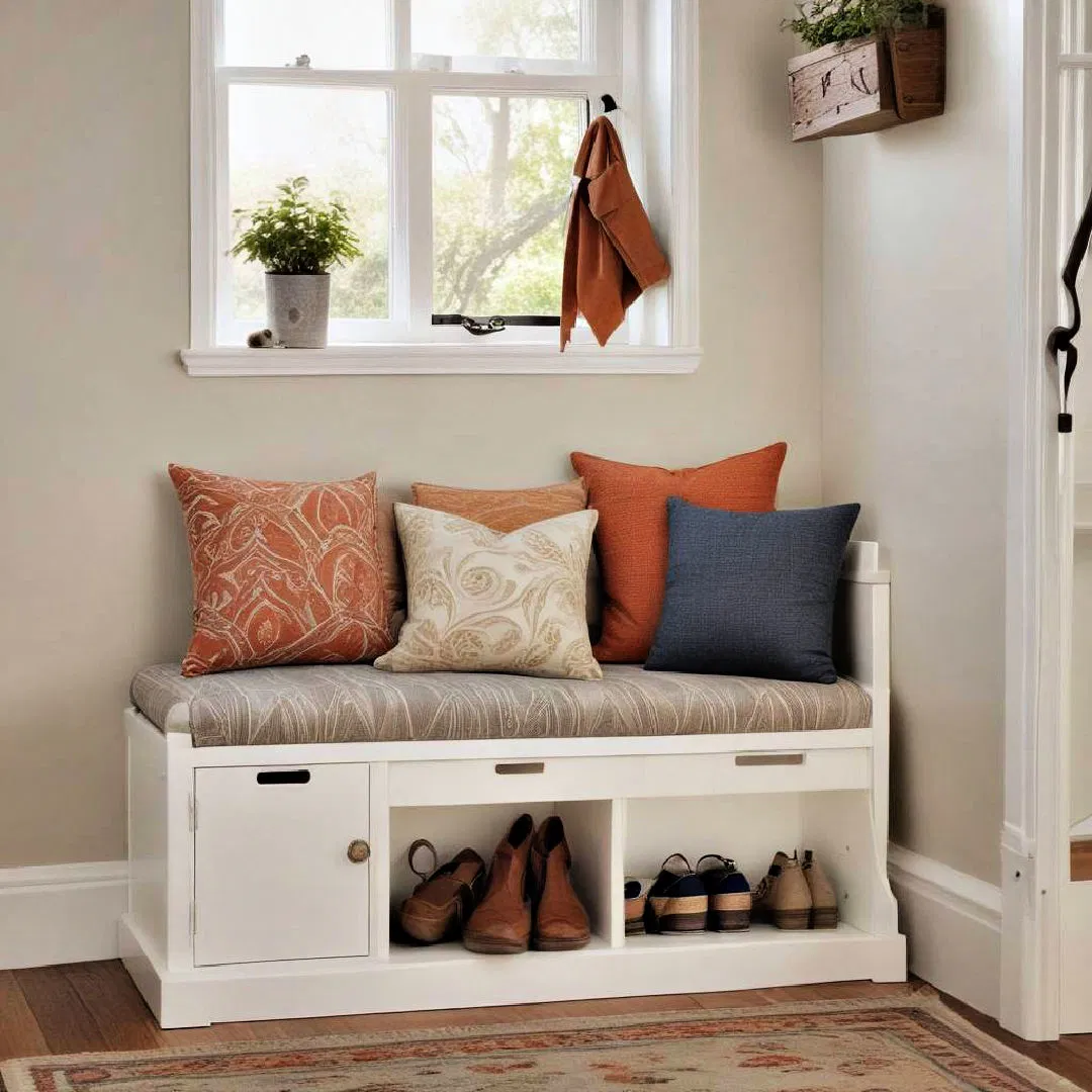 bench with storage