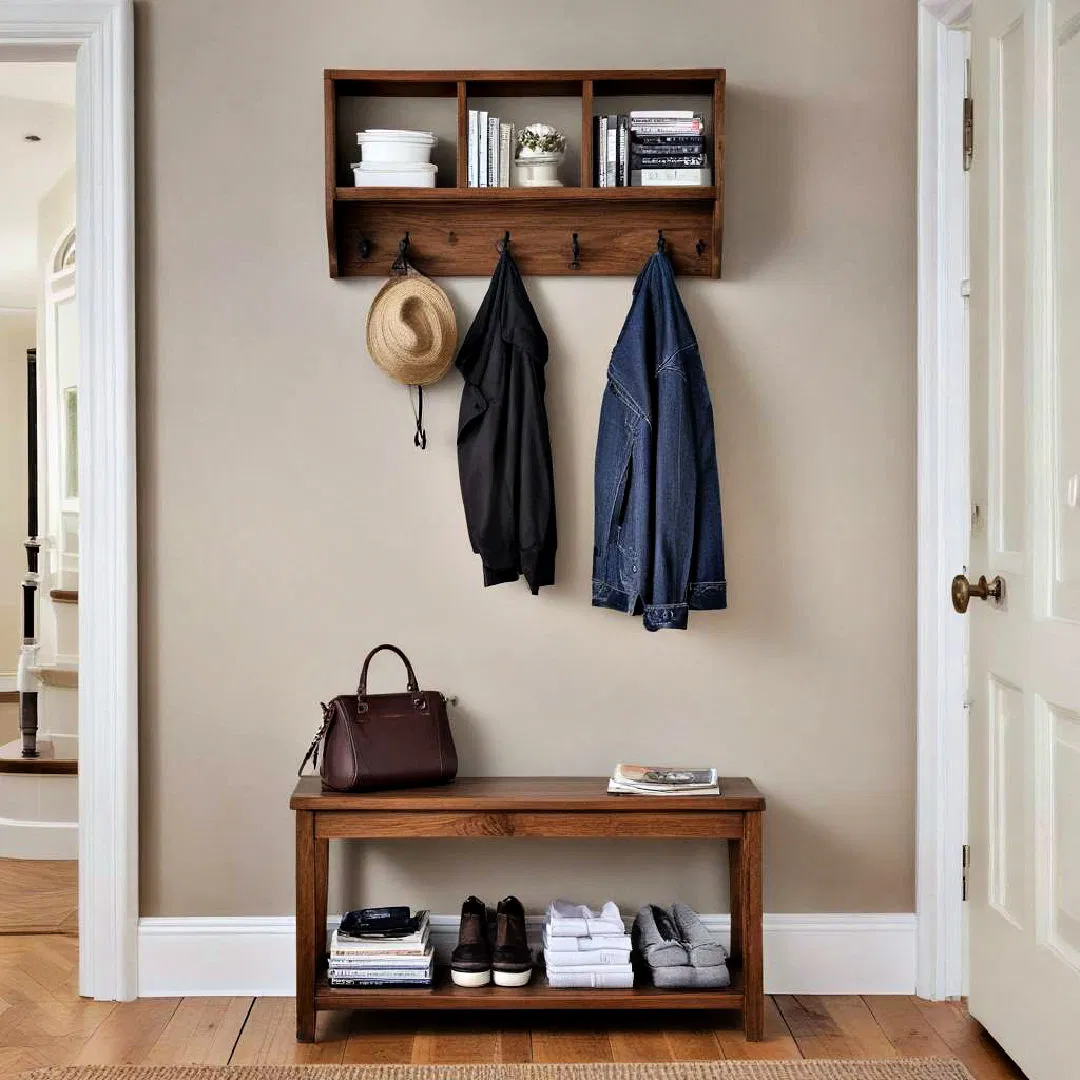 compact coat rack