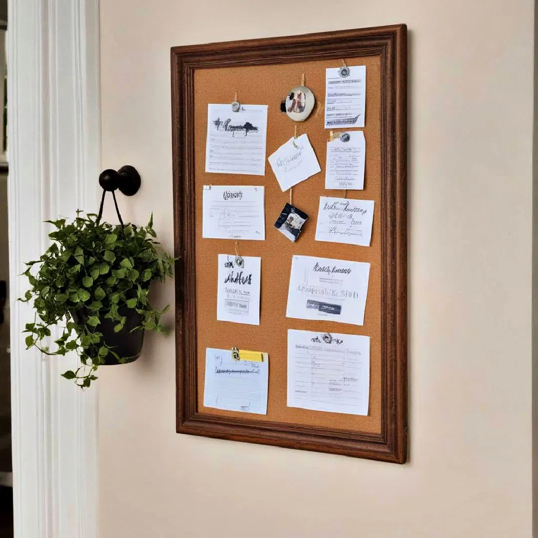 small bulletin board