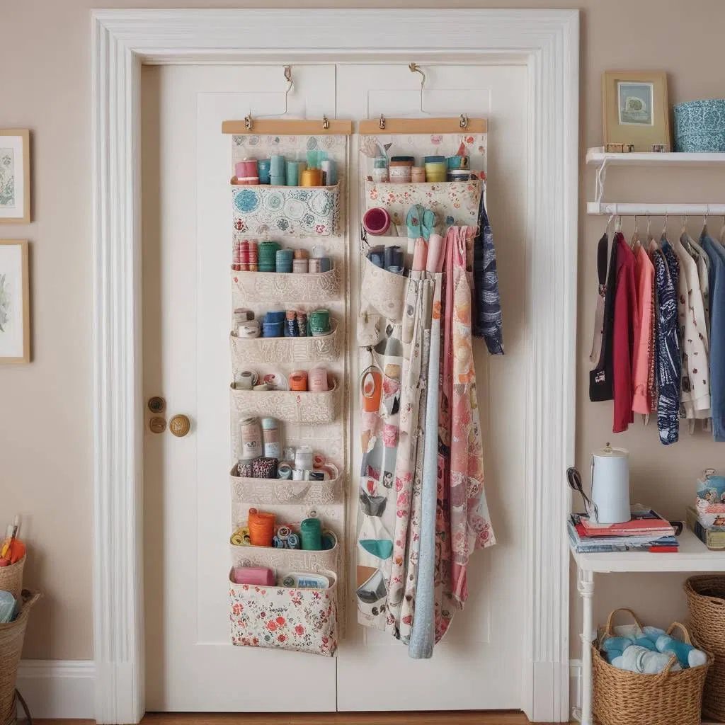 over the door storage