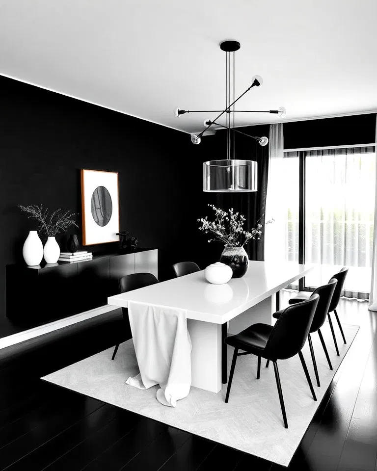 minimalist black and white