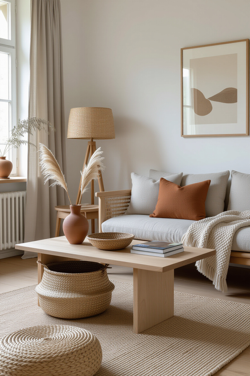 Natural Elements: The Heart of Japandi Style