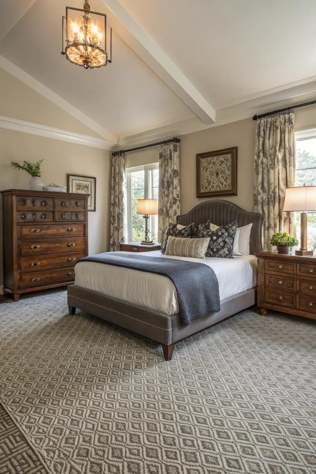 Harmonize contemporary and classic designs with the perfect carpet.