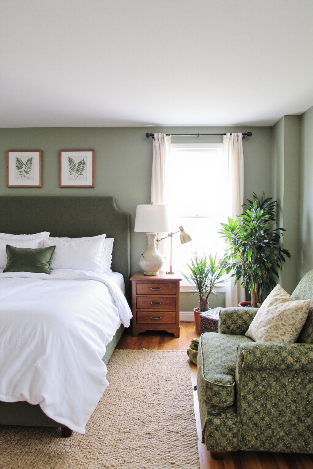 sage green bedroom, green bedroom ideas, green bedroom decor, interior design green bedroom, green bedroom walls