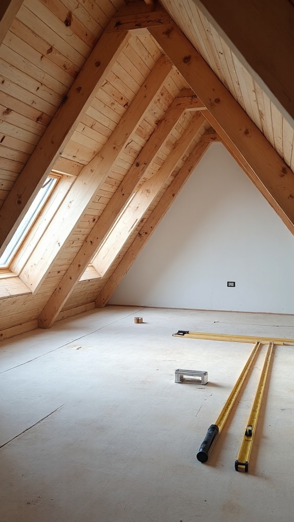 attic structural layout and challenges